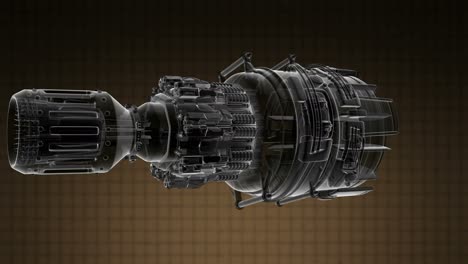Loop-Rotate-Jet-Engine-Turbine